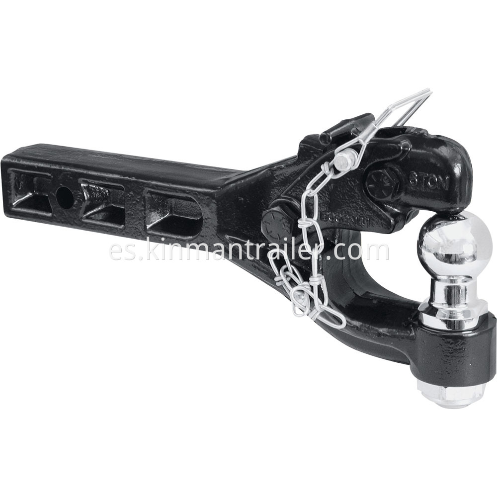 Trailer Pintle Hook With Ball